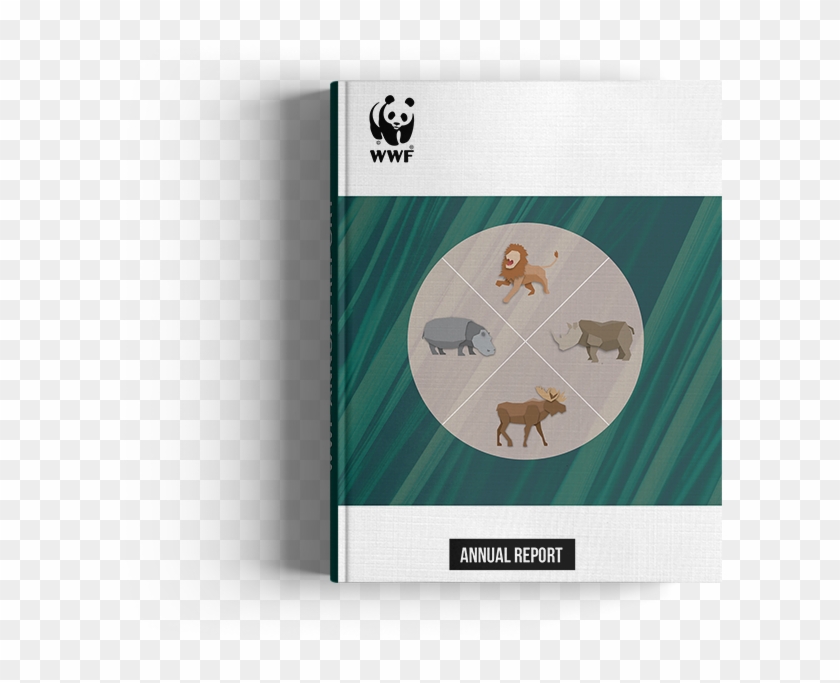 Wwf Annual Report Cover Design - Circle Clipart #1373012