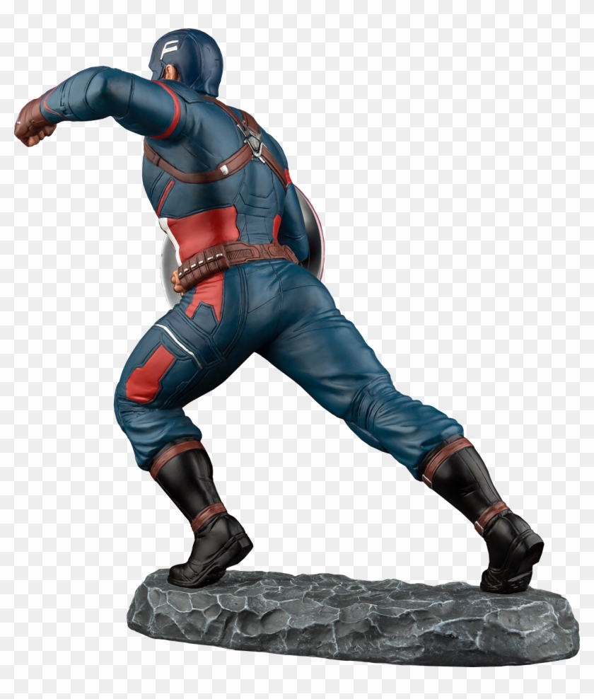 Captain - Captain America Statue Clipart #1373546