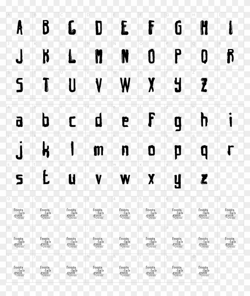 Font Characters - Nutella Font Clipart #1373849