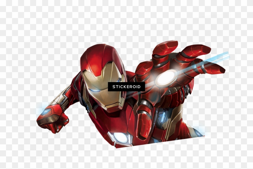 Civil War Iron Man Funky Chunky Magnet Clipart