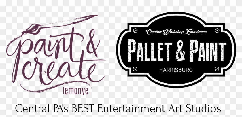 Cropped Cropped Pc And Pallet Paint Combined Logos21 - Paint & Create Clipart