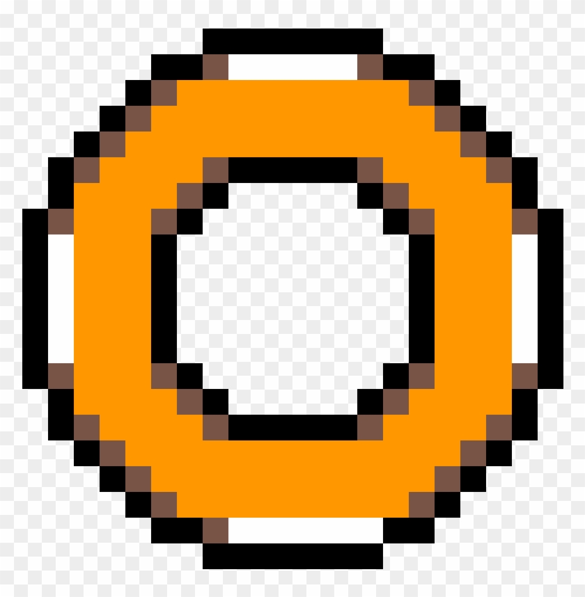 Sonic Ring Png - Smash Ball Pixel Art Clipart