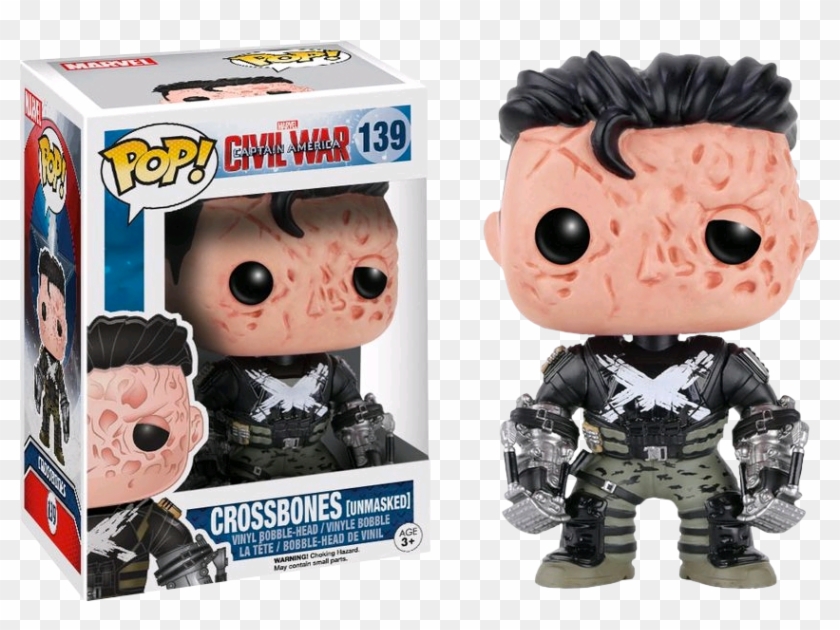Civil War Funko Pop Crossbones - Funko Pop Crossbones Clipart