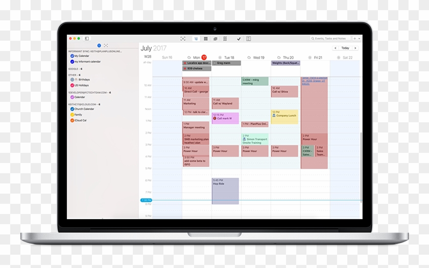 Best Calendar App For Mac - Calendar App On Mac Book Clipart #1374360