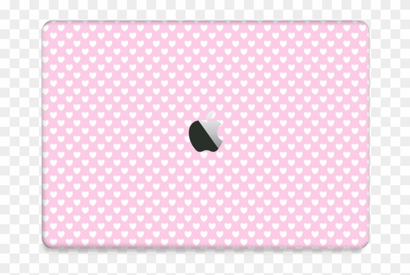 Cute Hearts Skin Macbook Air - Polka Dot Clipart #1374401