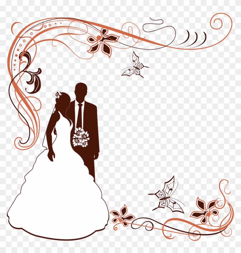 Wedding Invitation Clip Art - Wedding Invitation Border Png Transparent Png