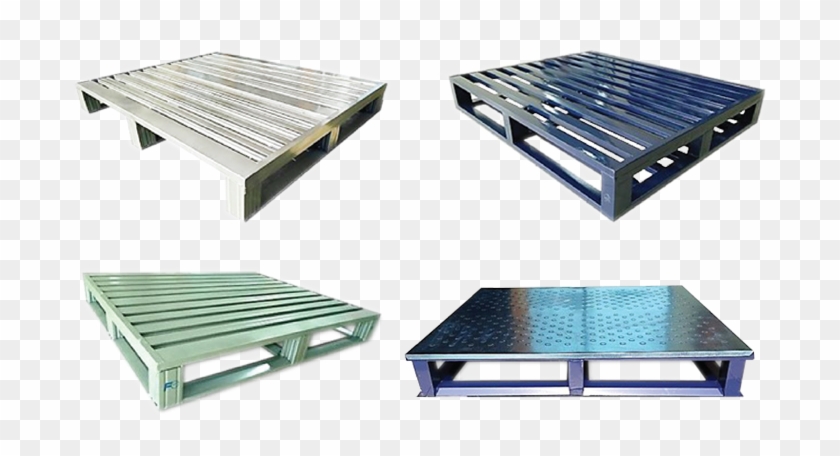 Metal-pallet - Pallet De Metal Png Clipart #1374523