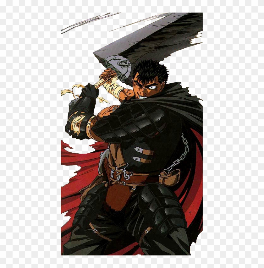 Gatsu11xn1mn2copywm4 -original - Black Swordsman Arc Guts Clipart