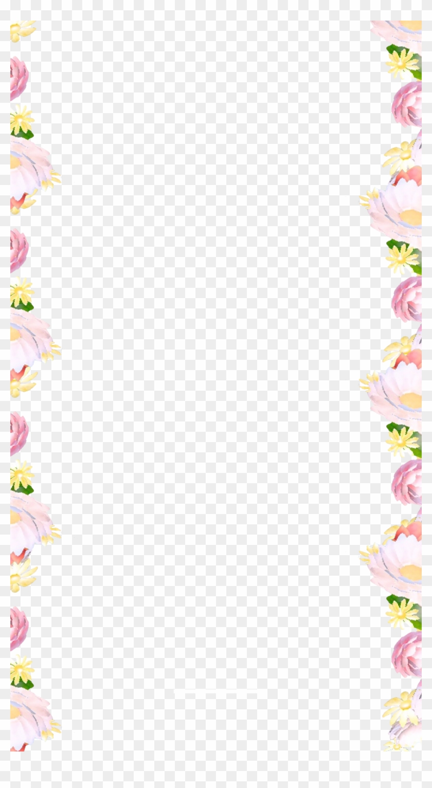 Flower Border - Garden Roses Clipart #1374655