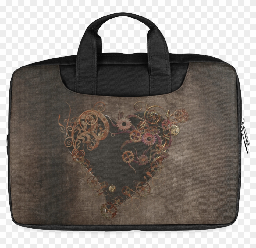 A Decorated Steampunk Heart In Brown Macbook Air 11"（twin - Laptop Clipart #1374947