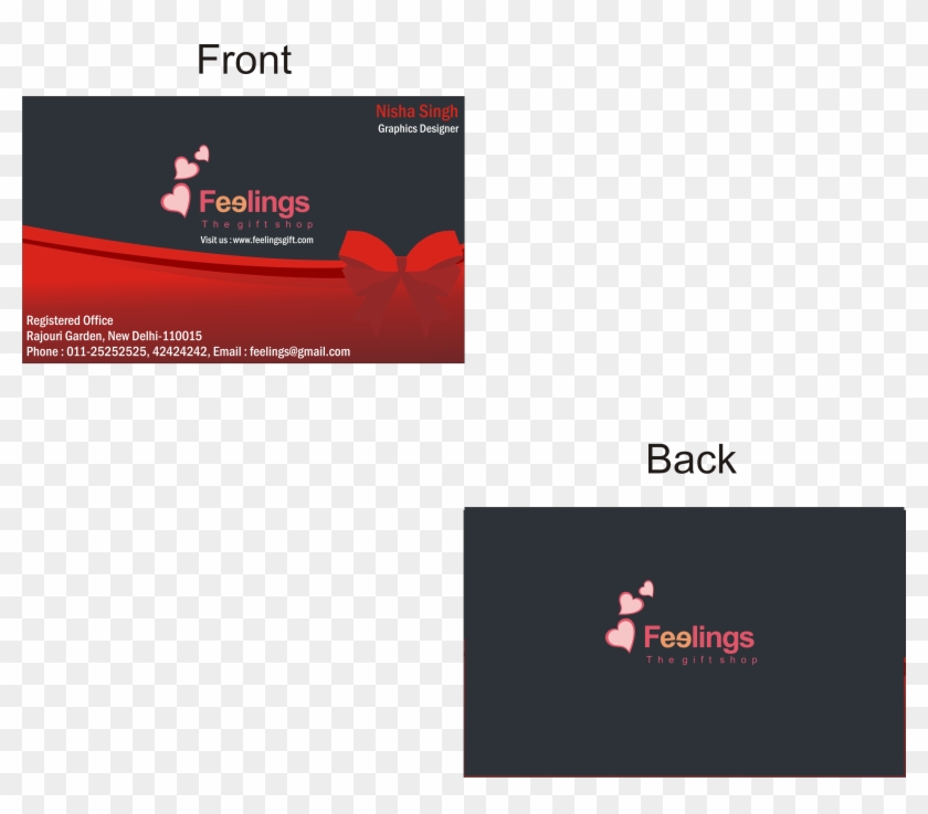 Business Card - Business Card Gift Shop Visiting Card Clipart