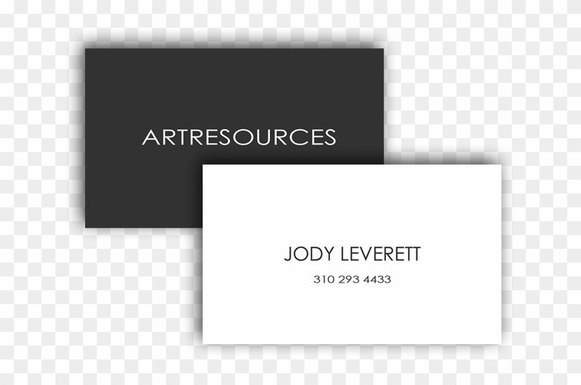 Art Resources Business Card - Silver Clipart #1375292