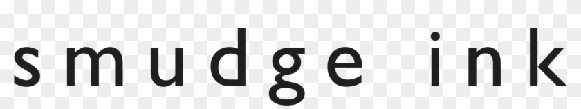 Smudge Ink Logo - Black-and-white Clipart #1375497
