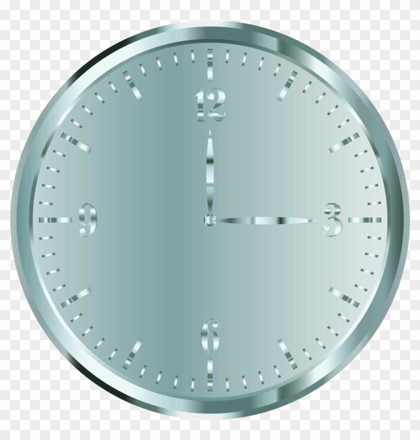 This Free Icons Png Design Of Silver Clock Clipart