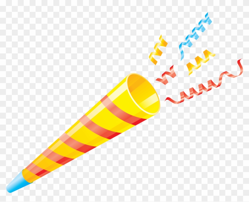 Download - Transparent Background Party Horn Clipart - Png Download