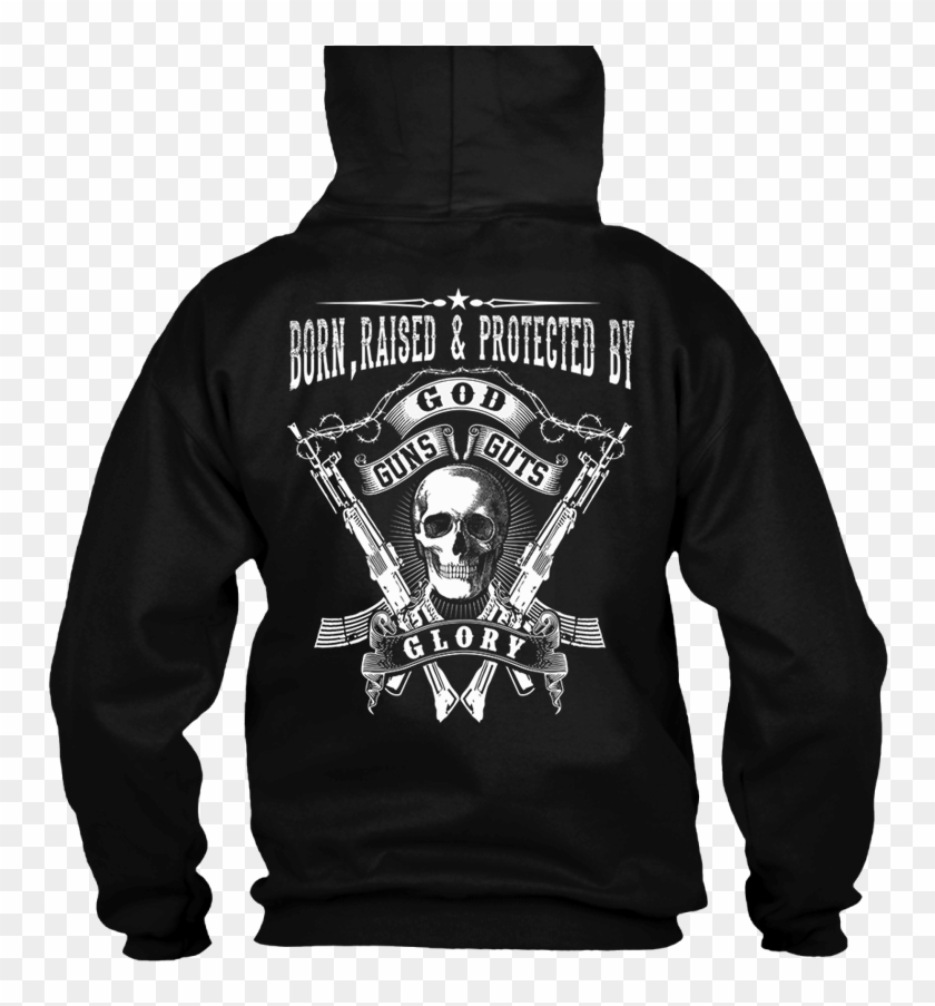 Born, Raised And Protected By God, Guns, Guts & Glory - Your Darkest Hour When The Demons Come Clipart
