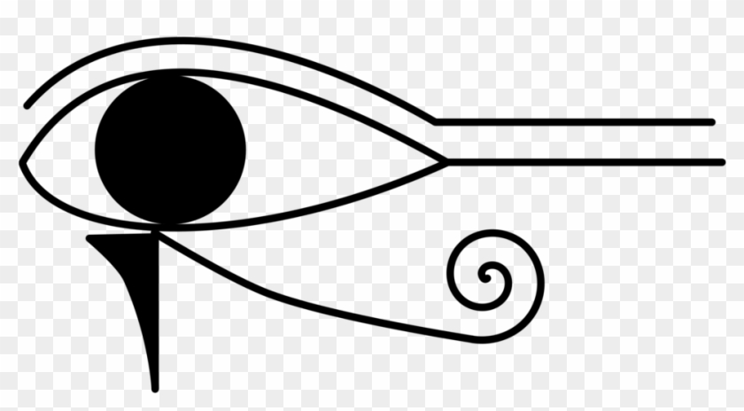 Ancient Egypt Eye Of Horus Eye Of Ra Egyptian - Ancient Egyptian Page Borders Clipart #1376090