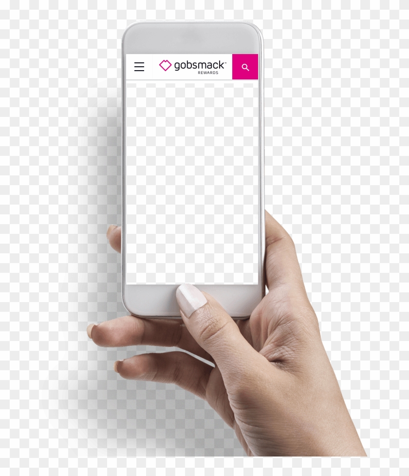 Hand Holding Iphone - Iphone Clipart