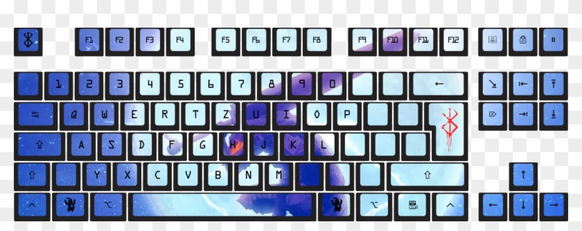Choose Your Keycap Colors - Arabic Keyboard For Logitech K120 Clipart #1376108