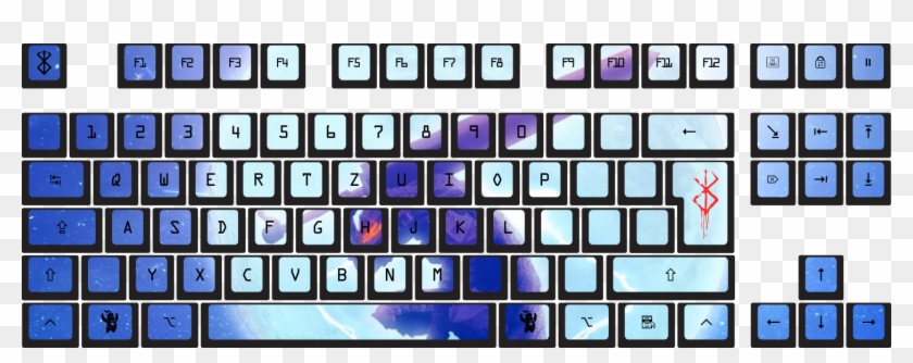 Choose Your Keycap Colors - Arabic Keyboard For Logitech K120 Clipart