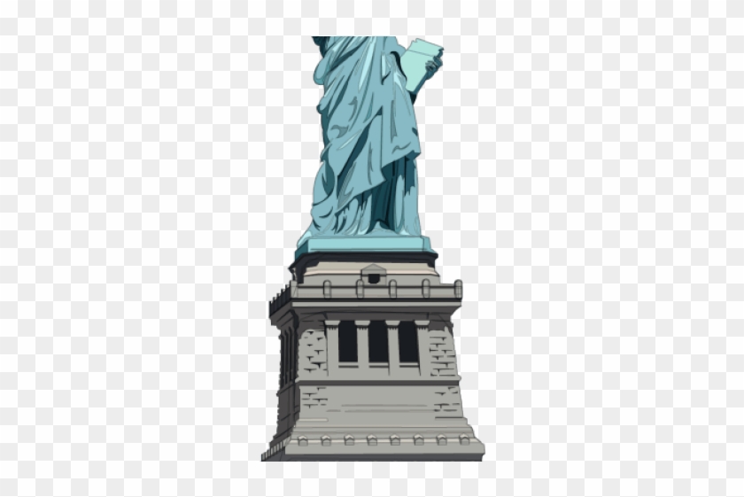 Statue Of Liberty Clipart Monument - Statue Of Liberty - Png Download #1376138