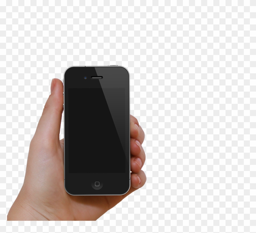 Iphone 5 In Hand Png - Capa Rigida Iphone 5s Clipart #1376440