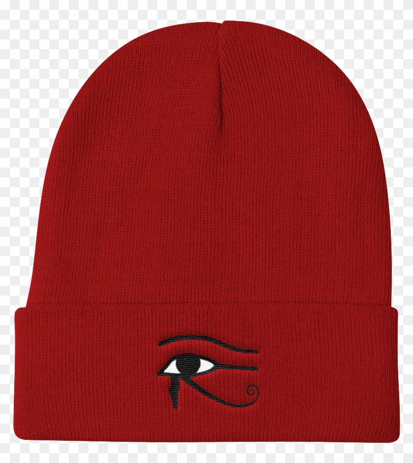 Chocolate Ancestor, Llc- Eye Of Horus Knit Beanie ${varant - Beanie Clipart #1376450