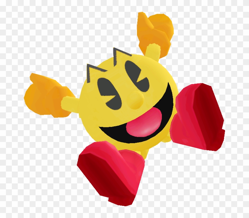 Related - Pac Man Smash Bros Render Clipart #1376800