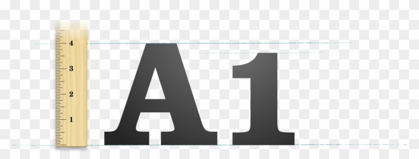 These Letters Are Both Sized To 4 Inches - Traffic Sign Clipart