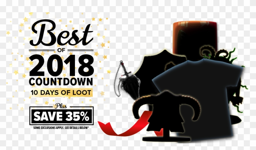 Best Of 2018 10 Days Countdown - Illustration Clipart #1377045