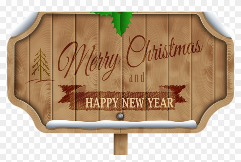 Clip Art Wooden Thing Christmas Transparent Png Ⓒ - Merry Christmas Transparent Clipart #1377226