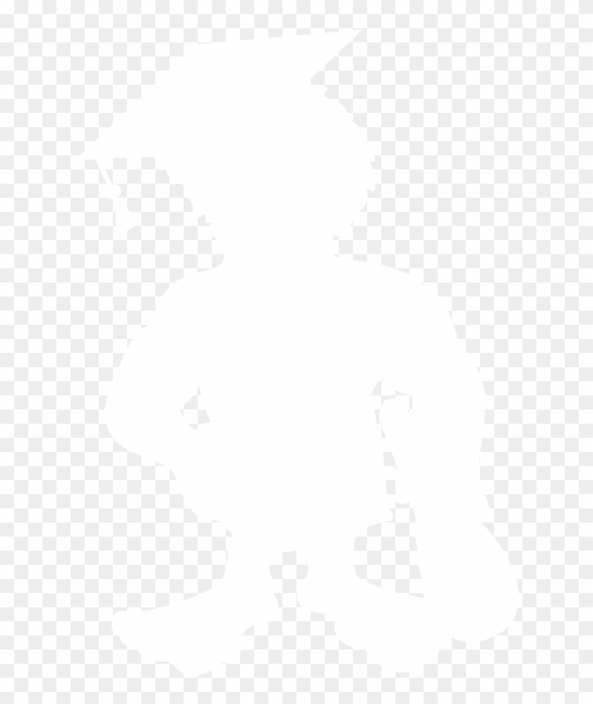 Caveman College - Silhouette Clipart