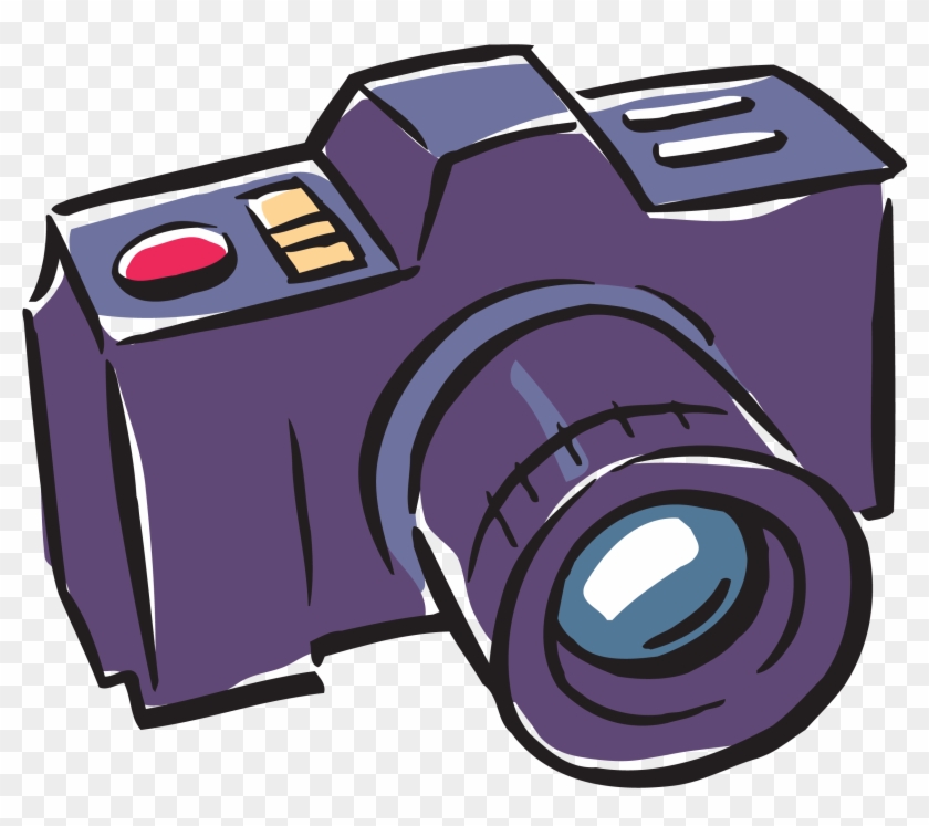 Dslr Clipart Animated - Camera Clipart - Png Download #1377373