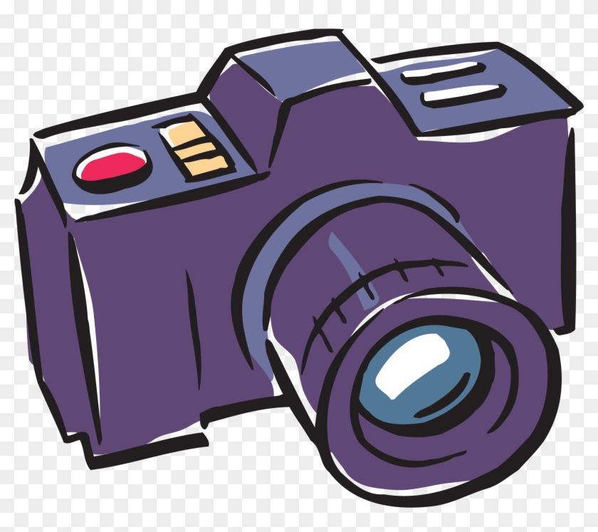 Dslr Clipart Animated - Camera Clipart - Png Download