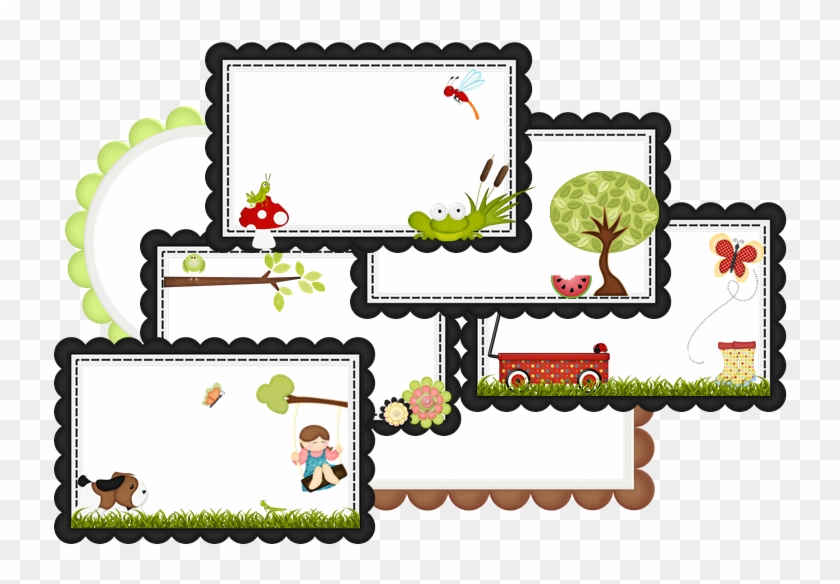 Free Editable Book Labels Clipart #1377376