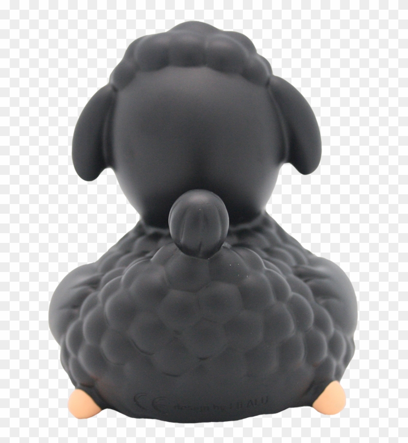 "black Sheep" Rubber Duck By Lilalu - Figurine Clipart #1377514