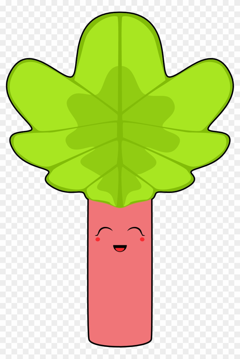 After Posting The Strawberry Labels, A Friend Said - Cute Rhubarb Clipart