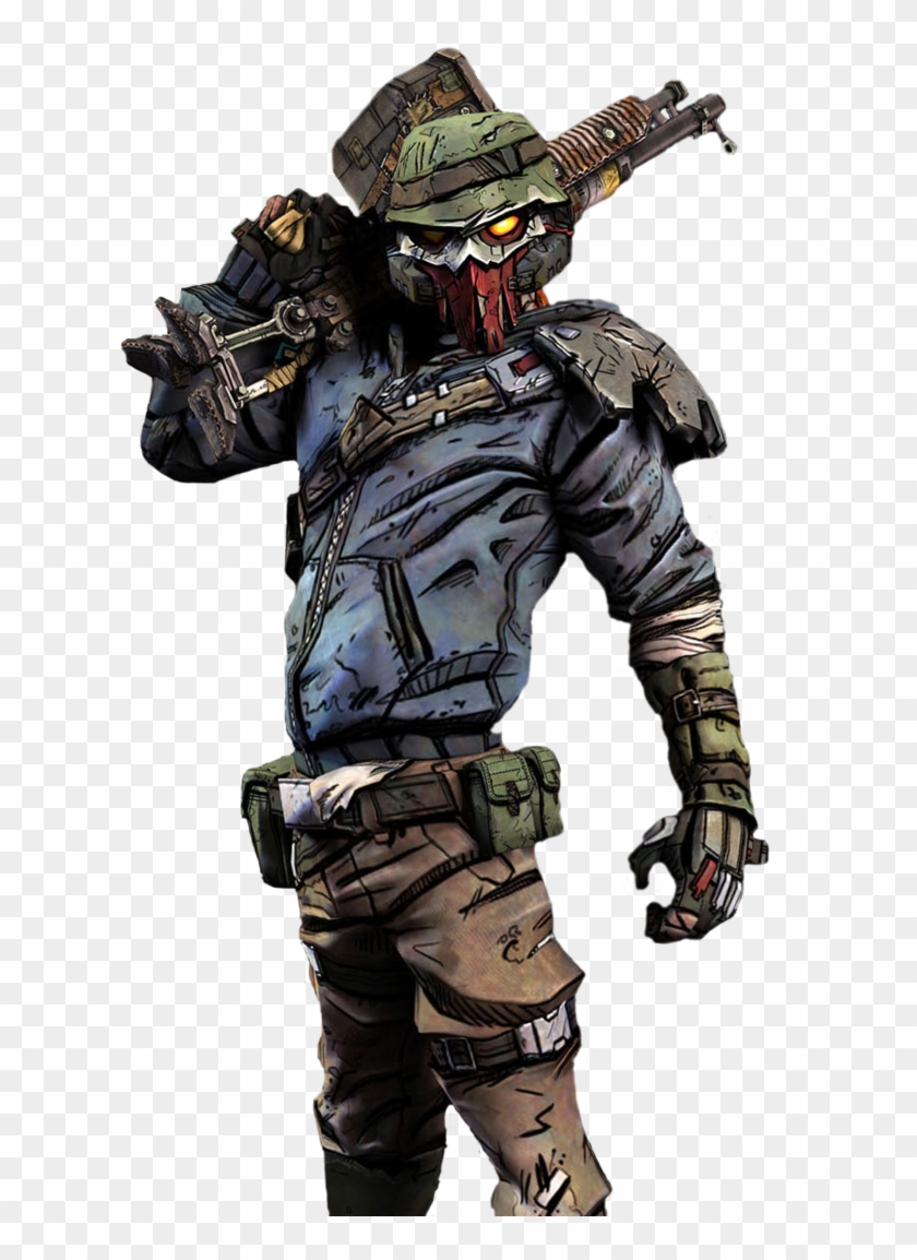 Borderlands 2 Bandit Render By Meta625-d4u0fzf - Borderlands 2 Elite Bandit Clipart #1377683