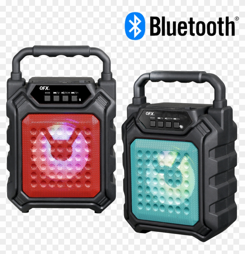 Qfx Bluetooth Party Speaker With Fm Radio Clipart