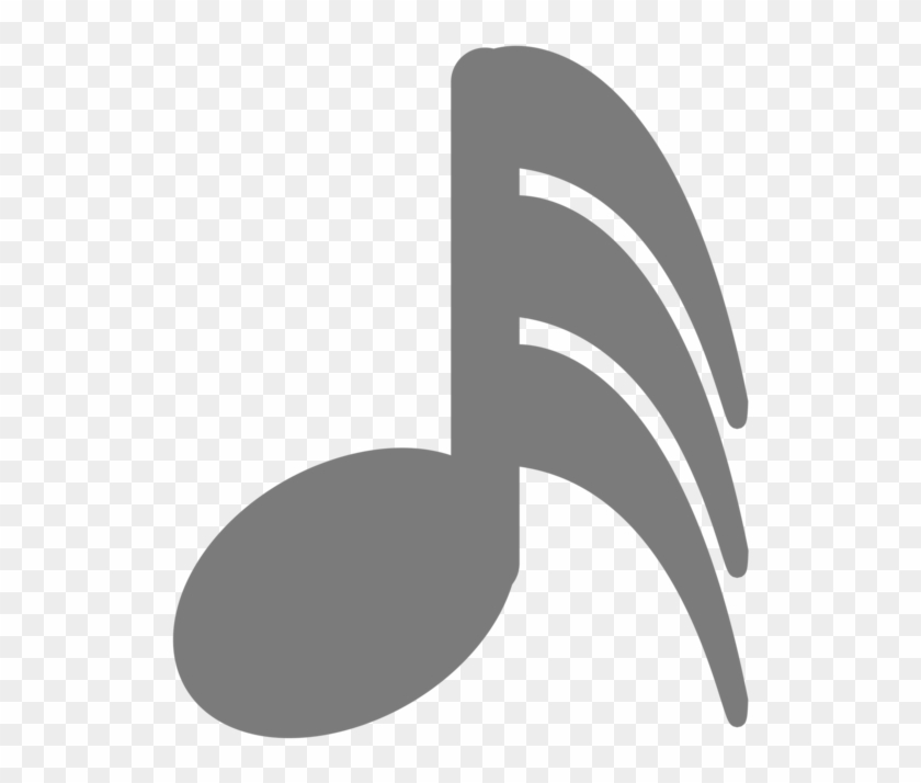 Black And White Musical Note Monochrome Photography - Music Mono Png Clipart #1378317