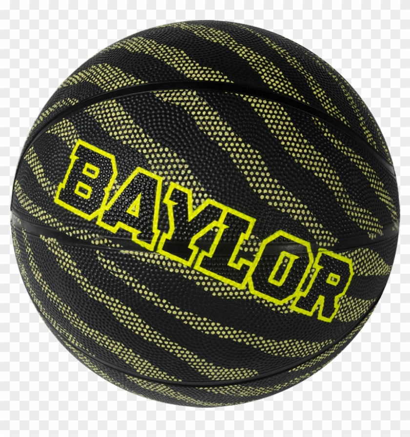 Custom 8 Panel Rubber Camp Basketball - Baylor University Clipart