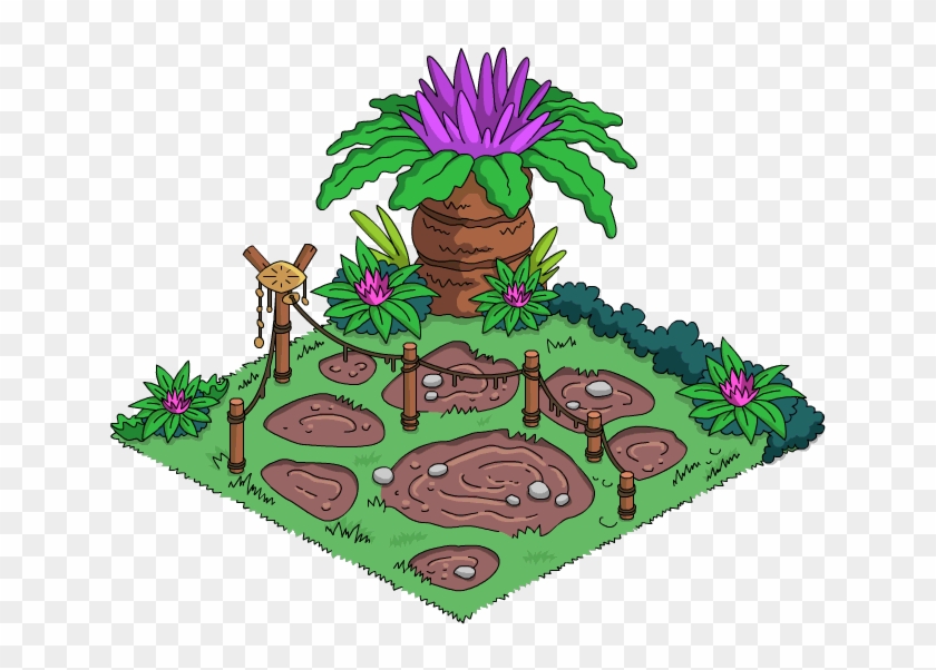 Jungle Mud Pits - Illustration Clipart #1378415