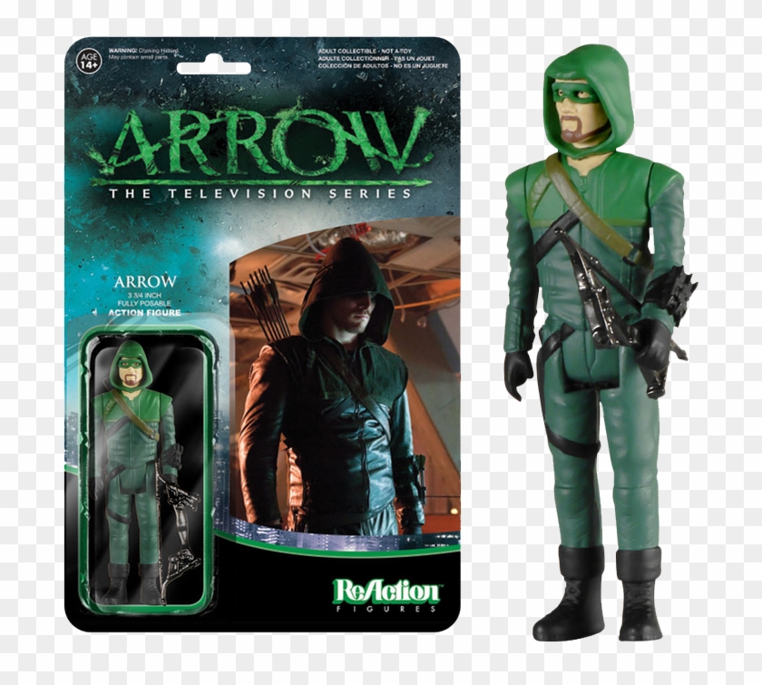 Green Arrow Reaction Figure [fun5362] - Green Arrow Action Figure Clipart