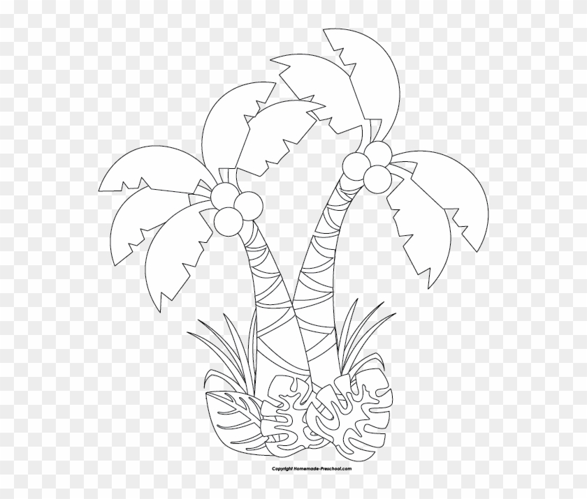 Click To Save Image - Monkey In Jungle Drawing Clipart