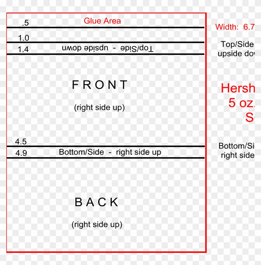 Hershey Labels Template