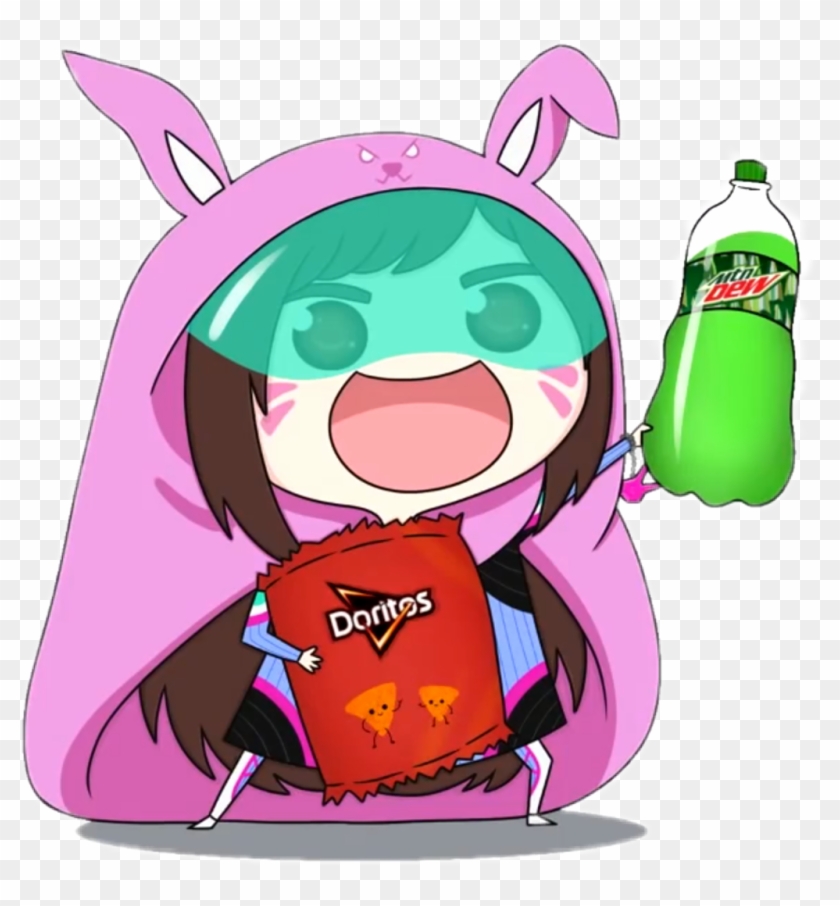 Umaru Sticker - Junk Food Still Life Clipart #1379148