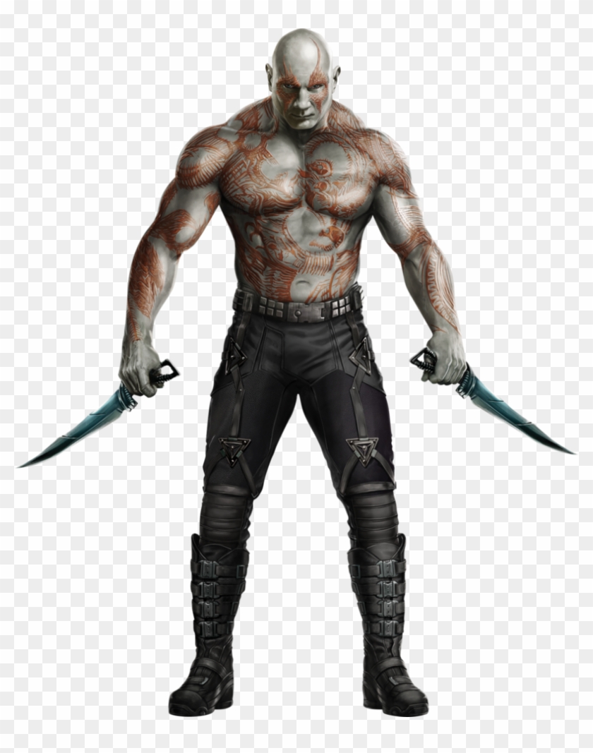 Drax Png - Drax The Destroyer Transparent Clipart #1379295