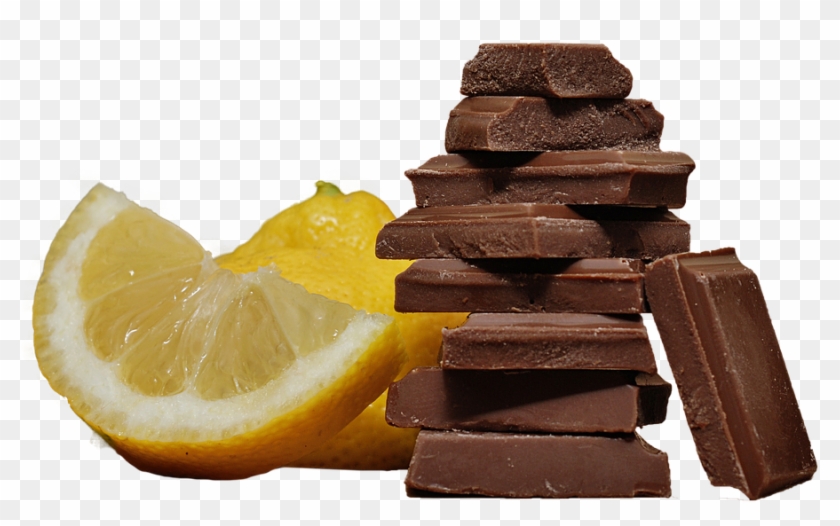 Chocolate, Lemon, Isolated, Delicious, Sweet, Fruit - Festa Del Cioccolato Nocera Inferiore Clipart #1379299