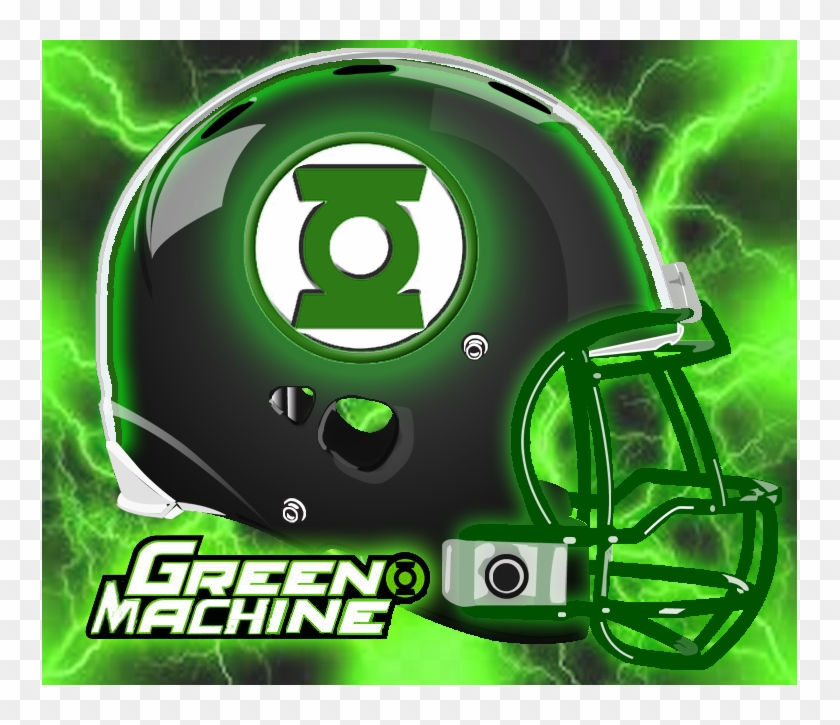 596002962374b - Dc Comics Football Helmets Clipart