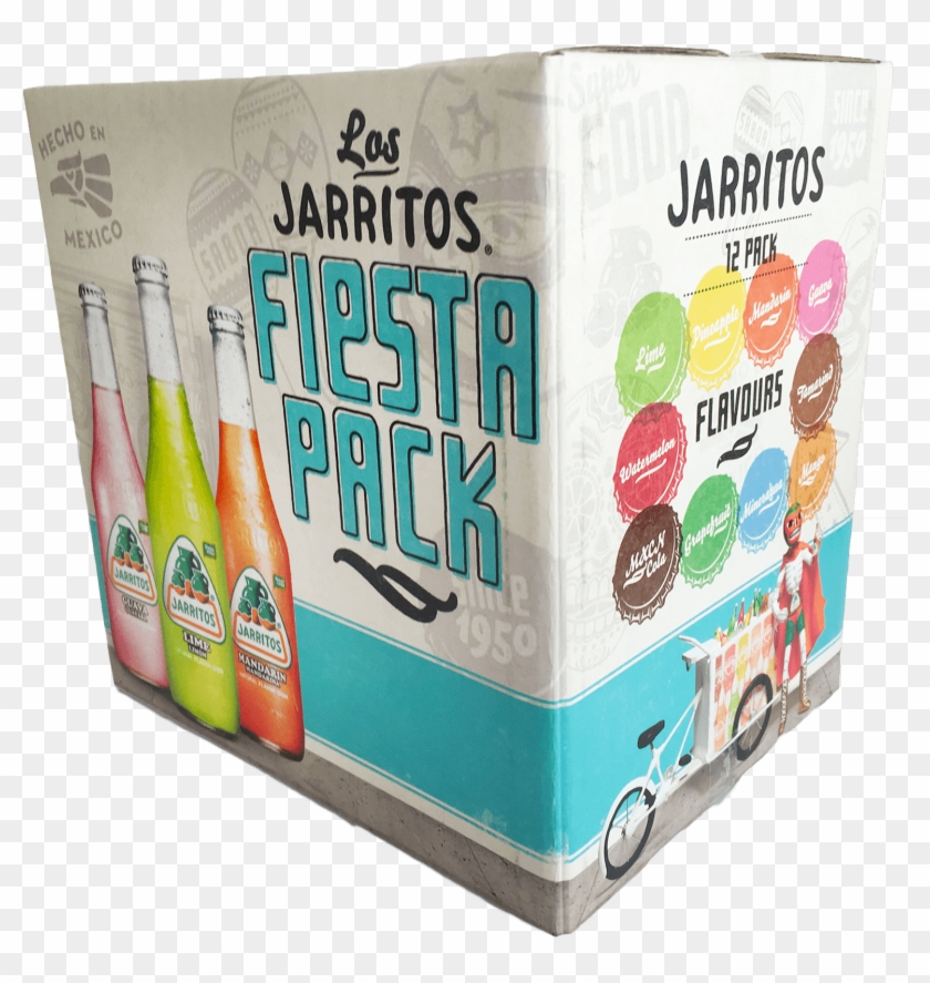 Jarritos Fiesta Pack 12x370ml - Carton Clipart #1379448
